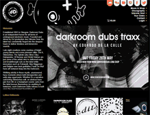 Tablet Screenshot of darkroomdubs.com